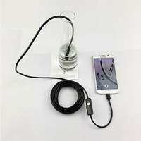 Endoscope industriel portable sans fil étanche 5,5 mm avec caméra d'inspection HD