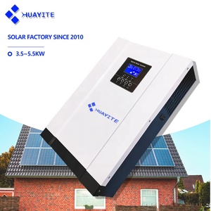 เครื่องชาร์จพลังงานแสงอาทิตย์แบบไฮบริด 5.6KW 3.6KW 48V แบตเตอรี่ Pure Sine Wave ระบบออฟกริด พร้อมระบบ MPPT 80A 120A 24V 48V รองรับ Wifi RS485/45 HB-PV 48V Ba - Product Image 2