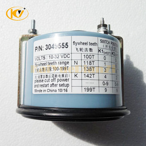 Tacómetro con Horómetro 3049555 para Generador Diésel, Instrumento Digital de Plástico con Pantalla de RPM x 100 Horas - Product Image 3