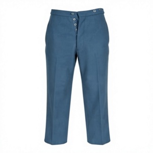 Custom Men's Work <b>Pants</b> 34W x 32L Flat Front Stain Resistant Comfortable Workwear American Reproduction Trousers - Product Image 1