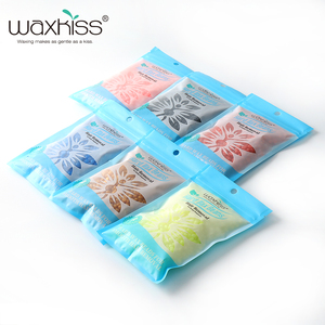 2022 waxkiss depilazione professionale stripsless fagioli di cera dura donna uomo salone uso domestico CE MSDS 100g - Product Image 5