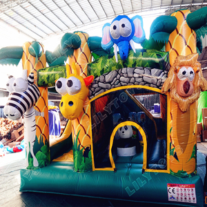 Bezpieczny I Trwaly Dmuchany Zamek Dla Dzieci, Idealny Na Imprezy, Parki I Ogrody - Product Image 1