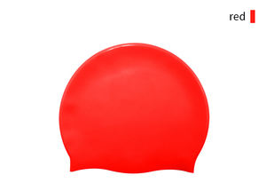 水泳 & ダイブギア & アクセサリー大人のための卸売カスタムロゴシリコーン防水スイミングキャップ - Product Image 6