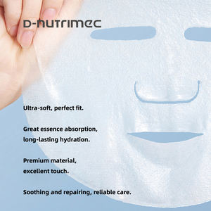 D-nutrimec Masque en tissu hydratant, éclaircissant, raffermissant et apaisant pour le visage, au <span class=keywords><strong>collagène</strong></span> recombinant, anti-rides et réparateur - Product Image 2