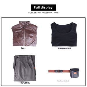 Echo Battle Story 2cos disfraz Elder Sister Luye ropa de trabajo chaqueta conjunto secundario Cosplay rendimiento completo Unisex poliéster adulto - Product Image 5