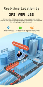 Wonlex CT24 Hot mini kích thước GPS Tracker xem <span class=keywords><strong>Hidden</strong></span> Video <span class=keywords><strong>Camera</strong></span> SOS cuộc gọi trò chơi thông minh trẻ em xem với GPS - Product Image 4