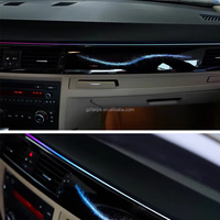 Sistema de Iluminación Interior para Auto Autowellus 12V 3-5W, E90 E92 E93 2005-2012, Estilo Galaxy de Lujo, Luz Ambiental para el Tablero y la Pantalla