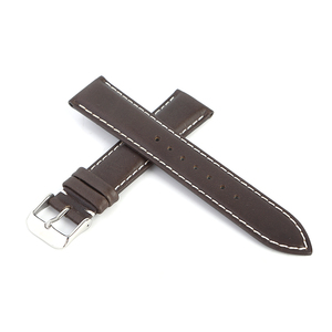 Bracelet de montre en cuir véritable de 18mm 20mm 22mm 24mm pour hommes pas cher Bracelet pour montre de mode - Product Image 4