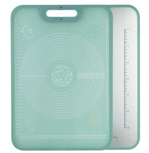 Tagliere e tagliere per uso domestico antibatterico personalizzato in acciaio inossidabile - Product Image 4