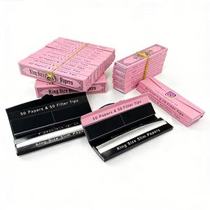 King Size 78mm 110mm Transparent <b>Rolling</b> <b>Paper</b> White or <b>Brown</b> <b>Rolling</b> <b>Paper</b> King Size 1 1/4 Size <b>Rolling</b> <b>Paper</b> Support Custom - Product Image 3