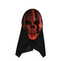Masque Complet de Tête Fantôme Squelette d'Halloween Horreur Décoration Effrayant Terrifiant Mascarade Crier Effrayant Masque Fantôme d'Horreur