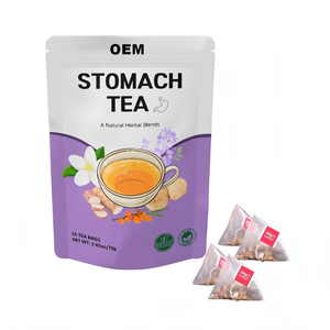 Té Herbal Orgánico OEM para Calmar el Estómago, Mezcla de Hericium, Clavo, Ñame y Jujuba, Vegano, 15 Bolsitas de Té, Caja de 75g - Product Image 1