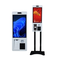 Terminal de Autopago para Tiendas de Conveniencia con Pantalla Táctil Capacitiva Android y Impresora de Recibos Integrada