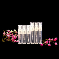 Vente en gros de flacons de parfum en forme de stylo de 1 ml, 2 ml, 3 ml, 5 ml, mini flacons de parfum vides portables en plastique, vaporisateurs de parfum rechargeables