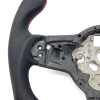 Volant en cuir en fibre de carbone pour Volkswagen Golf 7 7.5 GTI GTD GTE R Polo TRoc GTI Tiguan Passat Arteon Atlas CC B7 DSG