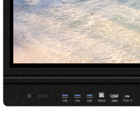 GAOKEview tablet gambar digital android 4k, papan pintar interaktif datar papan tulis pendidikan TV android 4k layar tampilan tablet