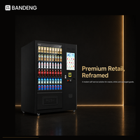 BANDENG 6610Pro 22T - Gabinete Expendedor Personalizado en Color, con Capacidad para 324 a 702 Artículos en 54 SKU y Refrigeración de 4°C a 25°C