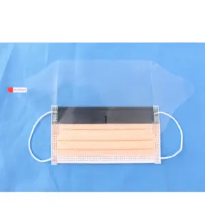 Masker Wajah bedah sekali pakai <span class=keywords><strong>Guangzhou</strong></span> dengan Visor-ikat antisilau grosir untuk klinik - Product Image 1