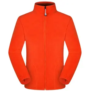 M133 Customized make high quality fleece plain zippers hidden pockets design logo pattern or color hoodies jacket
