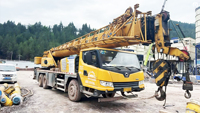 XCMG fabricant haute performance utilisé petite grue hydraulique 25Ton XCT25L5 Mini grue mobile