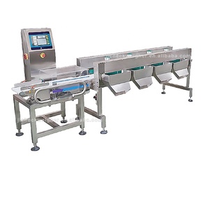 Pèseur numérique à prix d'usine avec convoyeur, balance à bande transporteuse, machine de tri automatique OEM/ODM personnalisée pour huîtres et poissons - Product Image 3