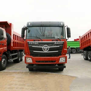 Camion benne d'occasion FOTON <span class=keywords><strong>AUMAN</strong></span> 8X4, moteur Weichai 351-450HP, norme EURO 5, pour transport et livraison en construction urbaine - Product Image 3