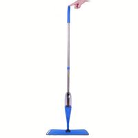 Serpillère microfibre double pulvérisation 360° pour nettoyage des sols, sans angles morts, gain de temps et d'effort, pour nettoyage humide et sec