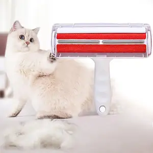 Rullo di rimozione dei peli di animali domestici a 2 vie che rimuove i peli di cane e gatto dai mobili dispositivo di rimozione dei peli di animali domestici con lanugine autopulente