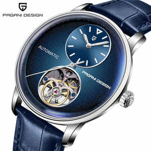 <span class=keywords><strong>Pagani</strong></span> <span class=keywords><strong>design</strong></span> 1796 élégance marque personnalisée dame montre mécanique bracelet en cuir véritable étanchéité auto loisirs montre à main - Product Image 1