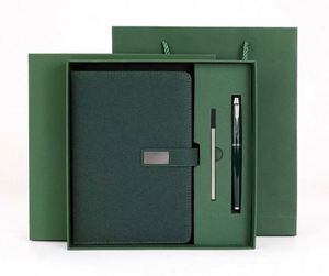 Ensembles de carnets de notes A5 personnalisés de luxe écologiques à couverture rigide pour cadeaux d'affaires - Product Image 6