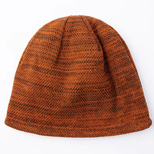 Gorro de Invierno Reversible Personalizado para Hombre, Cálido, Forrado de Felpa, Gorro de Punto, Gorra de Calavera Estilo Hip Hop para Mujer, Unisex, Cortavientos, sin Puños - Product Image 6