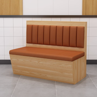 Combinaison de chaise de table de canapé en bois massif personnalisée pour restaurant café magasin de nouilles barbecue hot pot école moderne hôtel