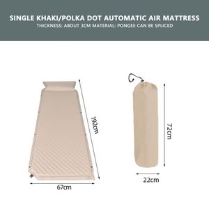 High-Quality Closed-Cell Foam Camping Single Sleeping Mat Mattress Automatically Inflates and <b>Folds</b> - Product Image 2
