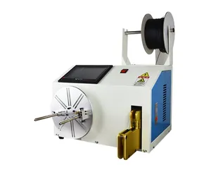 XWELL Semi-Automatic Copper Automatic Cable Cutting Meter Counting Winding Binding Machine Wire Spool Winding Machine