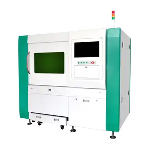 Máquina de corte por láser de fibra para metalurgia 600*600mm Refrigeración por agua infrarroja