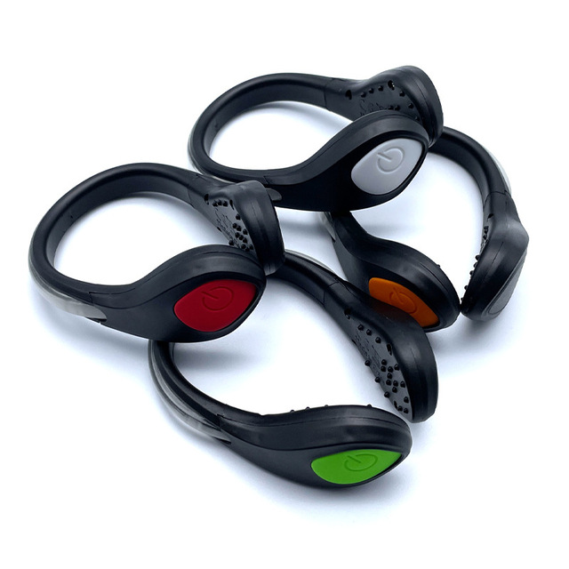 Hot Sale LED Shoe Clip Light Reflective Safety Night Running Cycling Warning Light Hip U-shaped Flash Shoe Clip
