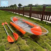 Sac flottant latéral pour siège de kayak en polycarbonate, 2 personnes, avec kit complet pour la pêche, fabriqué en Chine, Lumark, haute qualité