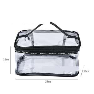 Trousse de Toilette Unisexe à Fermeture Éclair Grande Capacité Imperméable Pliable Cadeau Design Tendance 2026 Élégant Mignon pour le Shopping - Product Image 3