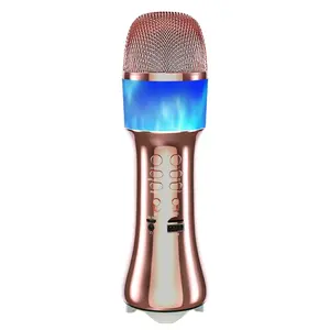 Wireless Singing Karaoke Mic Player Bluetooth Karaoke Microphone Wireless Long life time Handheld Karaoke Speaker for Smartphone