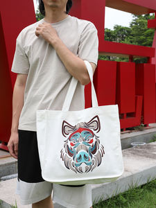 Gahumi Eco Friendly 100% Sac fourre-tout en coton naturel avec des couleurs personnalisées Style pliant Utilisation polyvalente Prix compétitif - Product Image 6