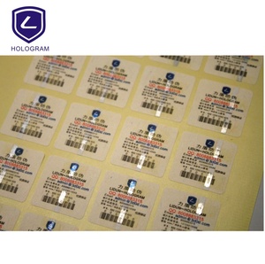 Étiquette de sécurité à impression 3d, noire, étiquette étanche, numéro de série, <span class=keywords><strong>code</strong></span> qr, hologramme, autocollant, anti-rayure, <span class=keywords><strong>code</strong></span> qr - Product Image 4