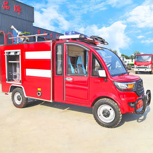 新款迷你消防车带水箱电动消防车4x2驱动轮热卖 - Product Image 4