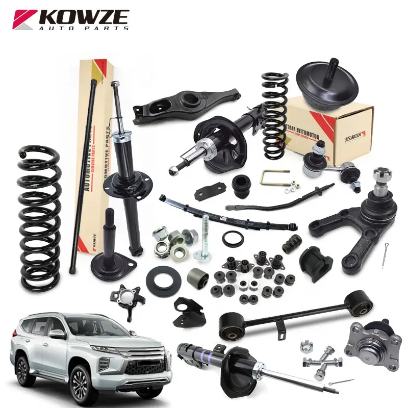 Kowze Car Auto Parts Front Rear Control Arm Bushing Other Air Suspension Spring Kit System for Mitsubishi Pajero L200 Lancer