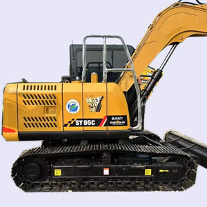รถขุดขนาดเล็กมือสอง ปี 2022 ยี่ห้อ SANY รุ่น SY95C รถขุดใช้แล้วสำหรับงานก่อสร้างและเหมืองแร่ ได้รับการรับรองมาตรฐาน CE - Product Image 1