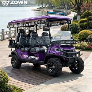 Carrito de Golf Eléctrico Impermeable para Todo Clima con Puerto de Carga USB Integrado, Ideal para Clubes de Golf, Resorts, Bodas y Desfiles - Product Image 1