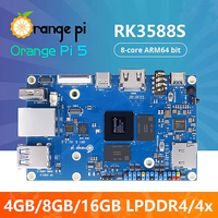 Carte de développement Orange Pi5 originale Rui Xin Micro RK3588S Open Source Hongmeng Kit de communication réseau vidéo 8K