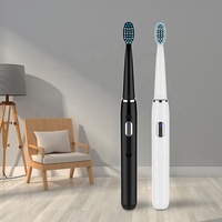Brosse à dents électrique sonique rechargeable SEAGO OEM personnalisée, pas chère, 40 000 vibrations, IPX7, 4 modes, haute qualité