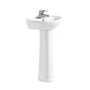 Leading Technology Pedestal Shampoo Basin Wash Basin Cabinet