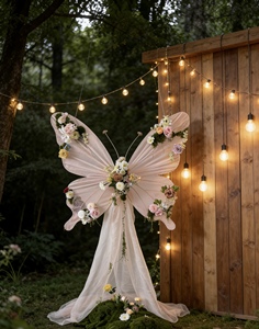 Décoration florale géante en forme de papillon, fleur <span class=keywords><strong>artificielle</strong></span> romantique, ornement de papillon pour mariage, accessoire <span class=keywords><strong>photo</strong></span>, vente en gros - Product Image 5