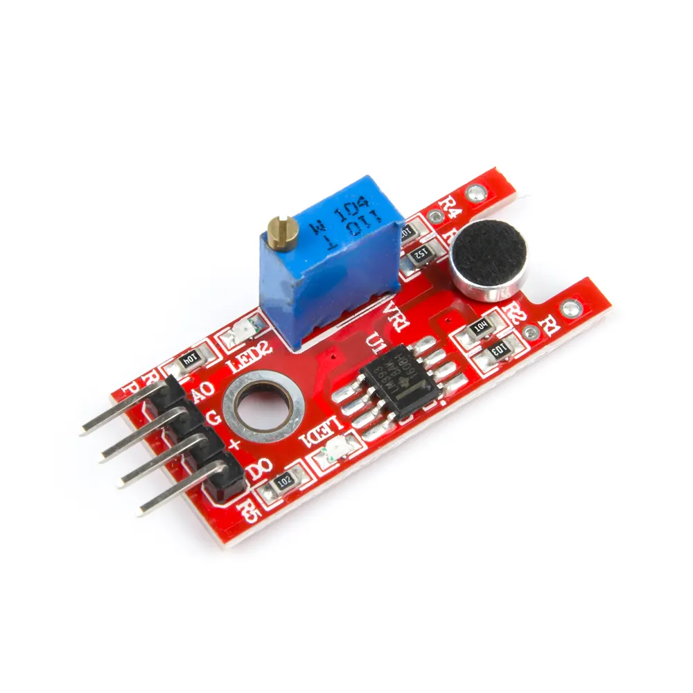 Sound Sensor Module KY-038 Microphone Sound Sensor Module Analog Digital Output Kit Sound Sensor Board